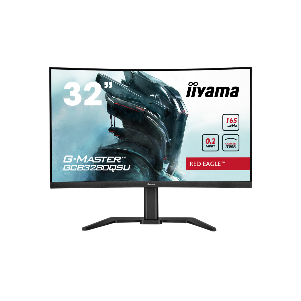 Monitor iiyama G-Master Red Eagle GCB3280QSU-B1 31,5" VA WQHD.