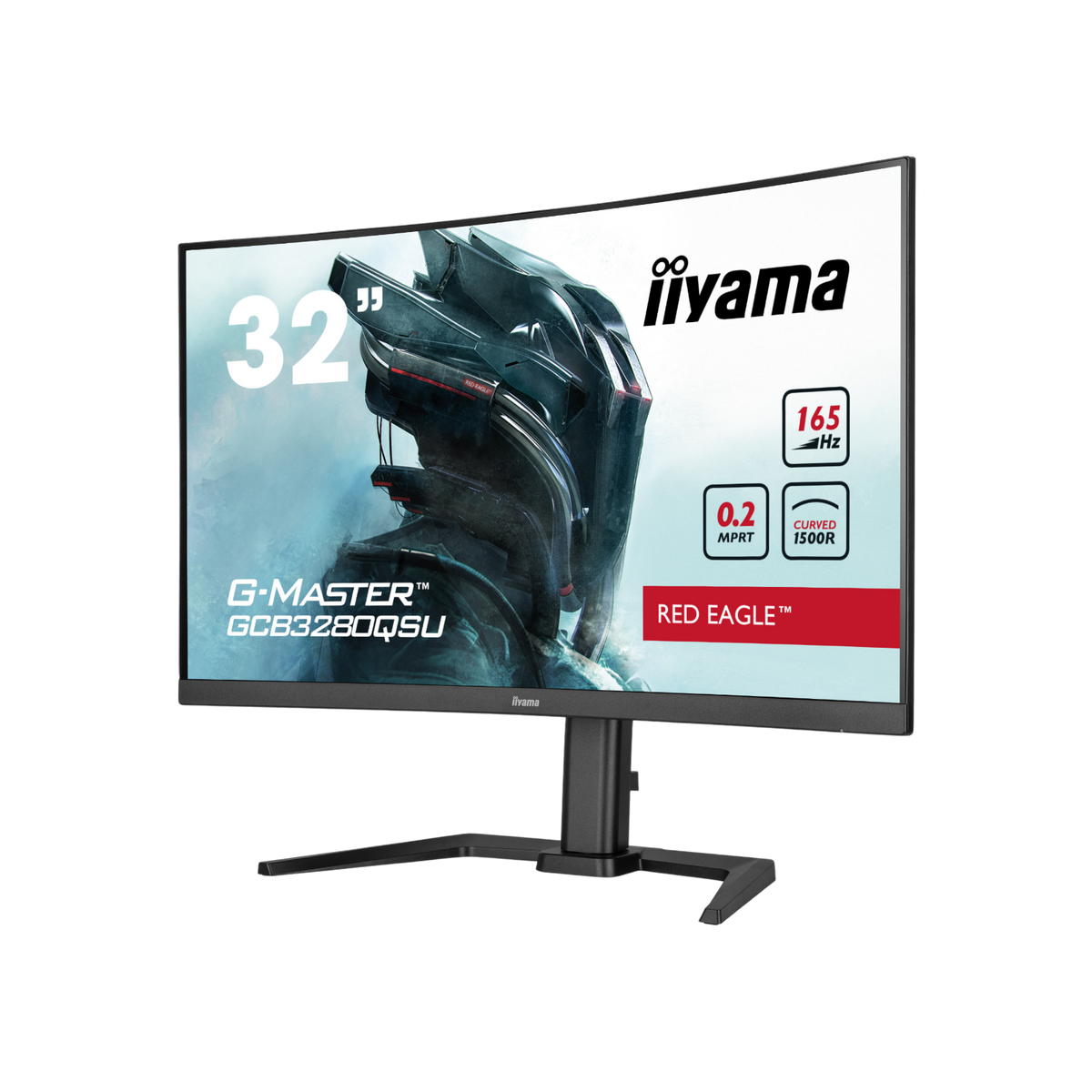 Monitor iiyama G-Master Red Eagle GCB3280QSU-B1 31,5" VA WQHD.
