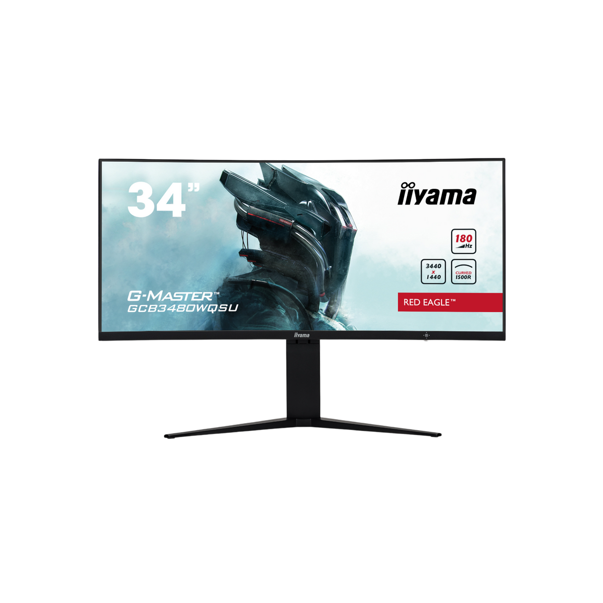 Monitor iiyama G-Master Red Eagle GCB3480WQSU-B1 34" VA UWQHD.