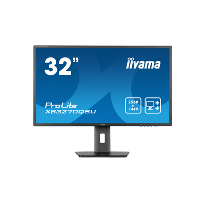 Monitor iiyama Prolite XB3270QSU-B1 31,5" IPS WQHD.