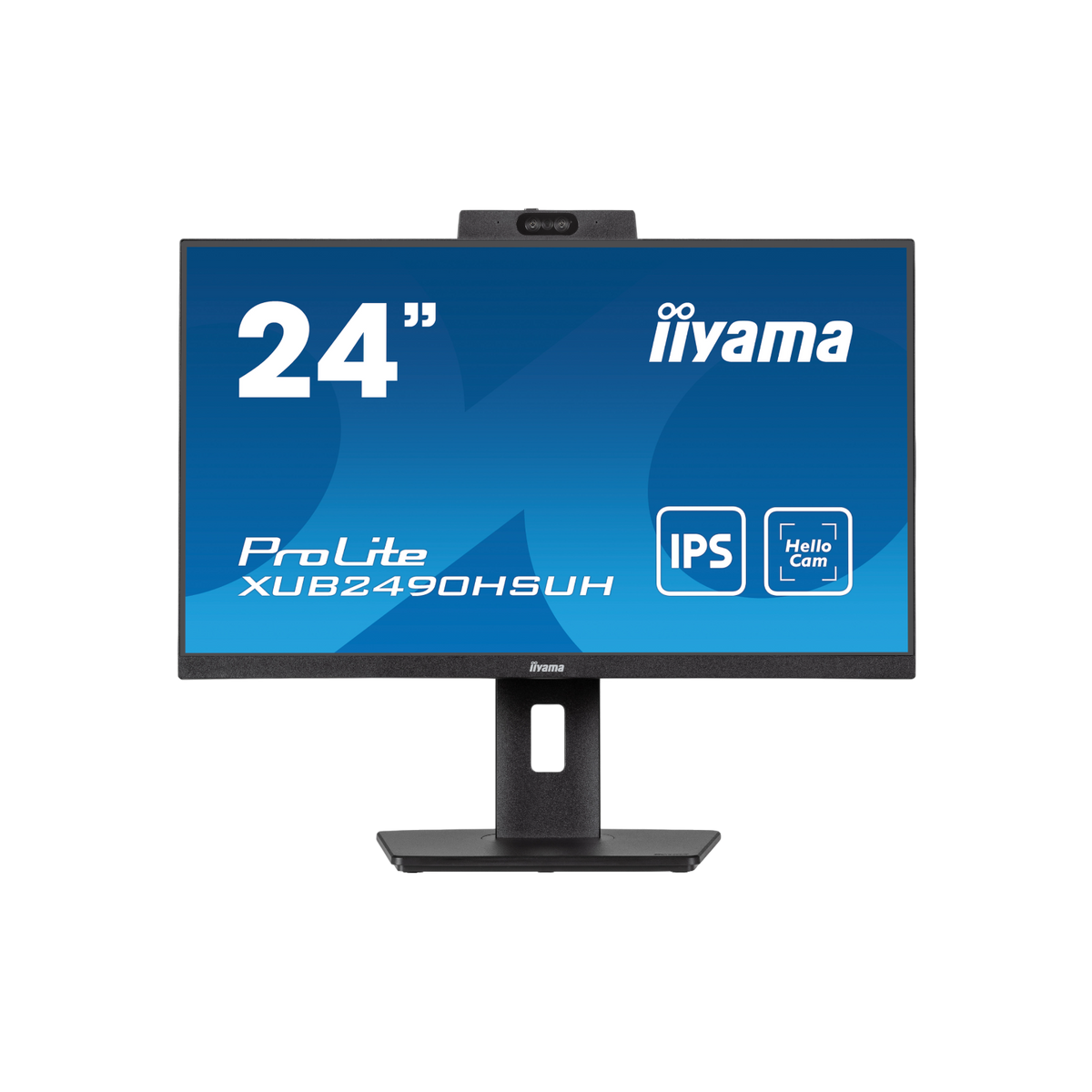 Monitor iiyama ProLite XUB2490HSUH-B1 24" IPS Full HD Kamera Windows Hello.