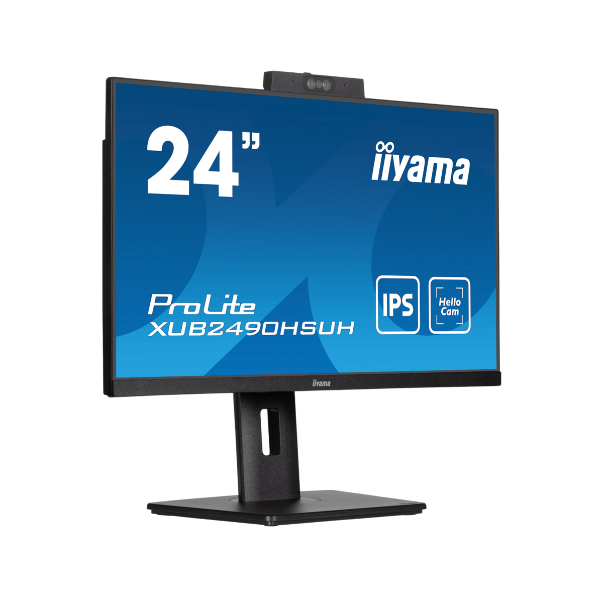 Monitor iiyama ProLite XUB2490HSUH-B1 24" IPS Full HD Kamera Windows Hello.