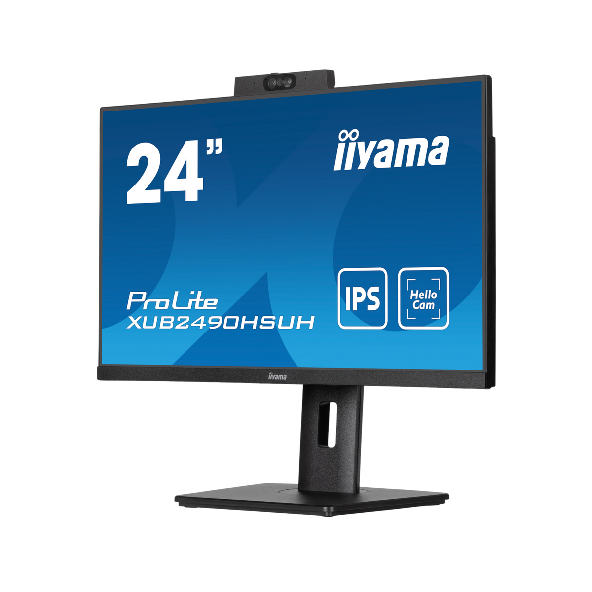 Monitor iiyama ProLite XUB2490HSUH-B1 24" IPS Full HD Kamera Windows Hello.