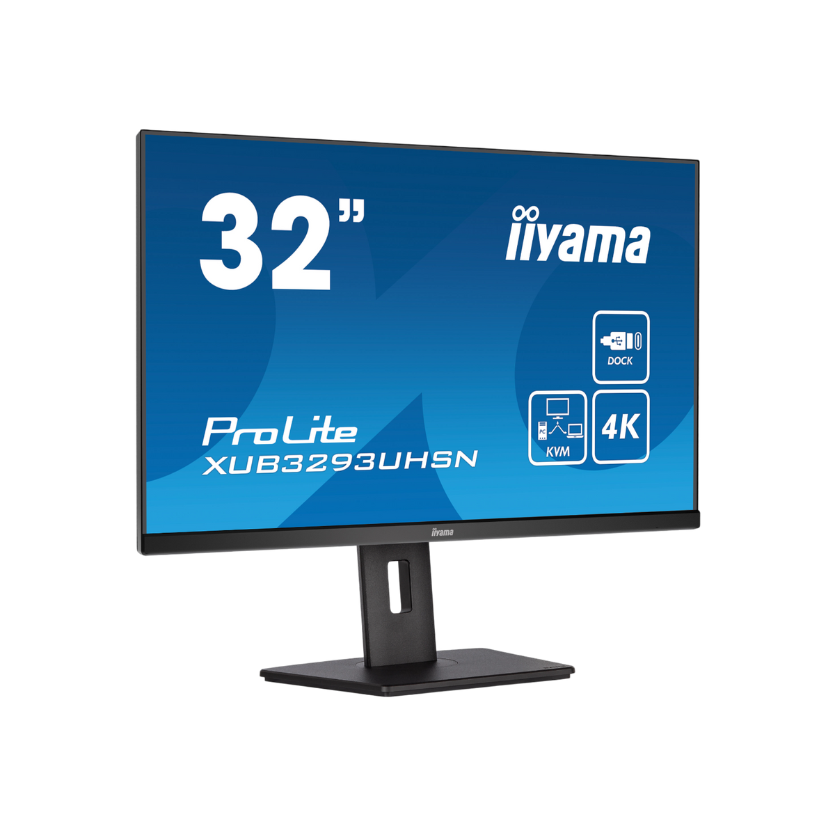 Monitor iiyama ProLite XUB3293UHSN-B5 31,5" IPS 4K UHD.
