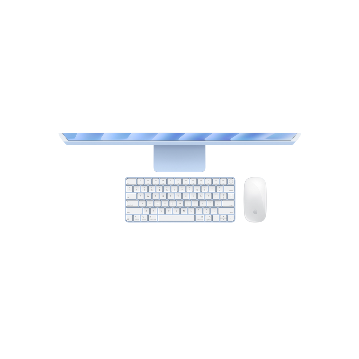 Apple iMac 24 M3 8GB 512GB SSD Niebieski.