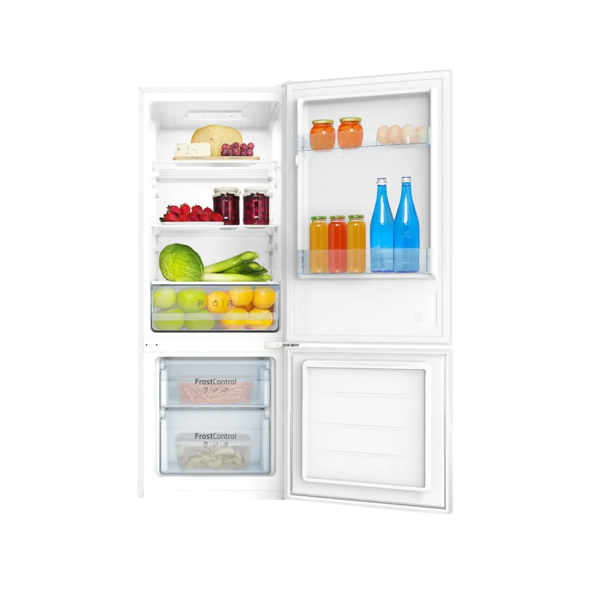Lodówka wolnostojąca Amica FK244.4 Slim 144cm.