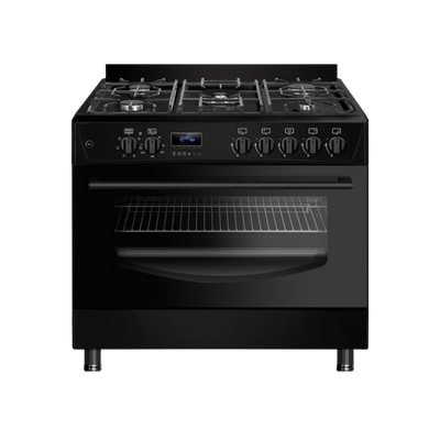 Kuchnia gazowo-elektryczna Ravanson KWGE-K90 Cheff Modern Black.