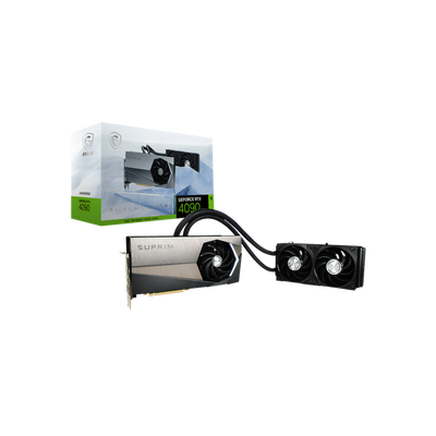 Karta graficzna MSI GeForce RTX 4090 SUPRIM LIQUID X 24GB GDDR6X.