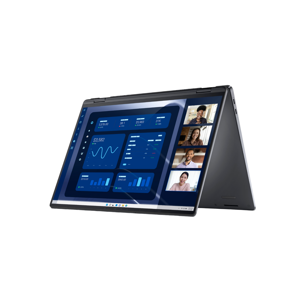 Laptop 2w1 Dell Latitude 9450 Ultra 7 165U 14" WQXGA Touch 16GB 512GB SSD Windows 11 Pro.