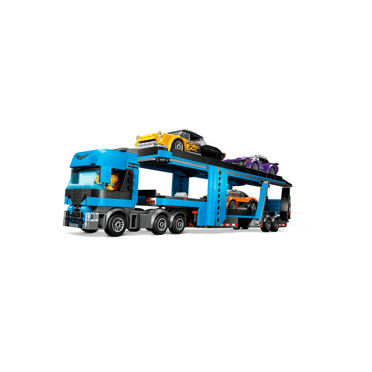 LEGO City Zestaw Laweta z samochodami sportowymi 60408.