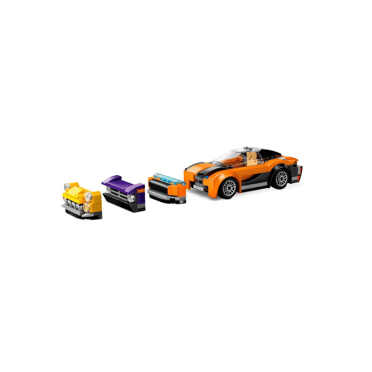 LEGO City Zestaw Laweta z samochodami sportowymi 60408.