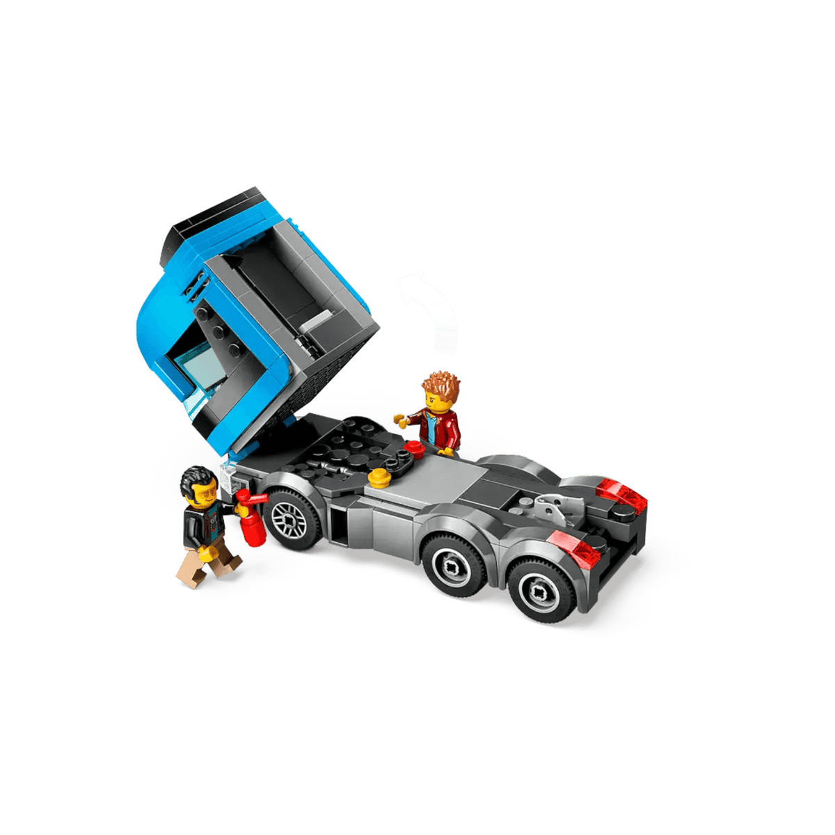 LEGO City Zestaw Laweta z samochodami sportowymi 60408.