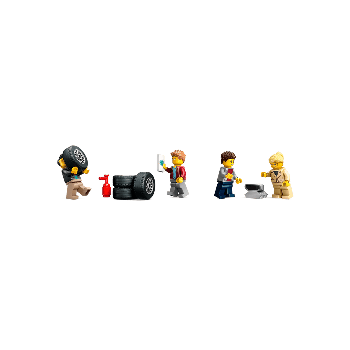 LEGO City Zestaw Laweta z samochodami sportowymi 60408.
