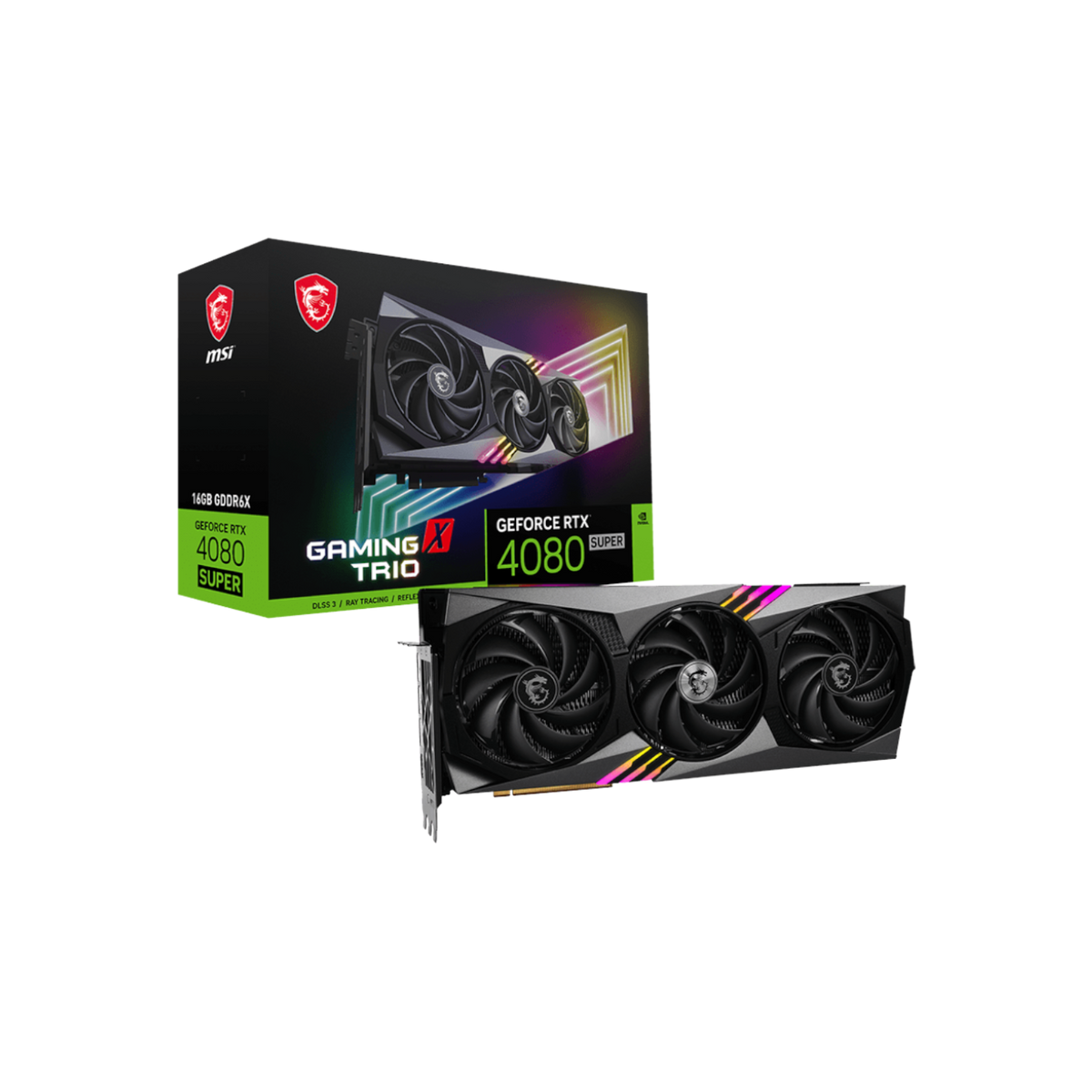 Karta graficzna MSI RTX 4080 SUPER GAMING X TRIO 16GB GDDRX6.