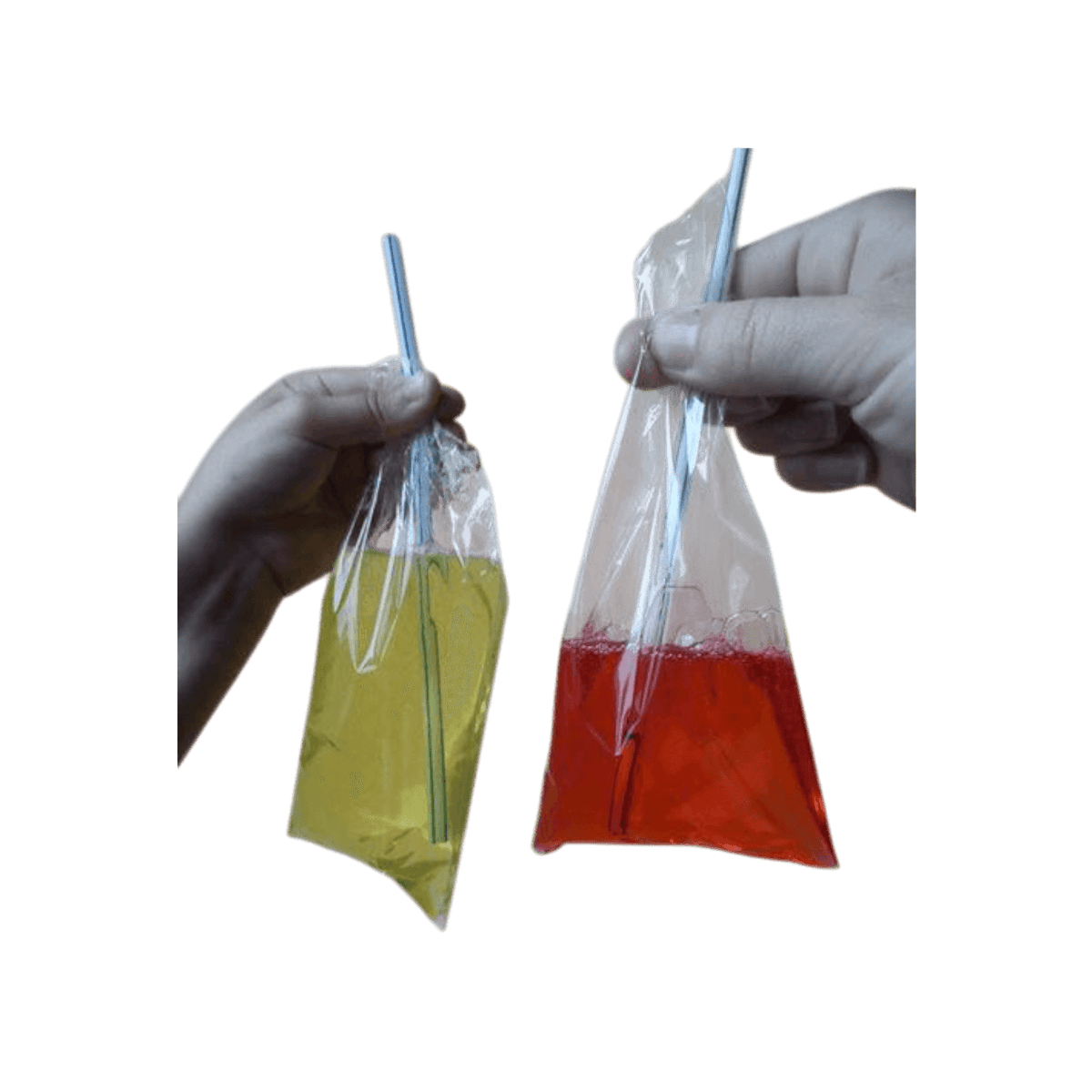 Oranżada w woreczkach.