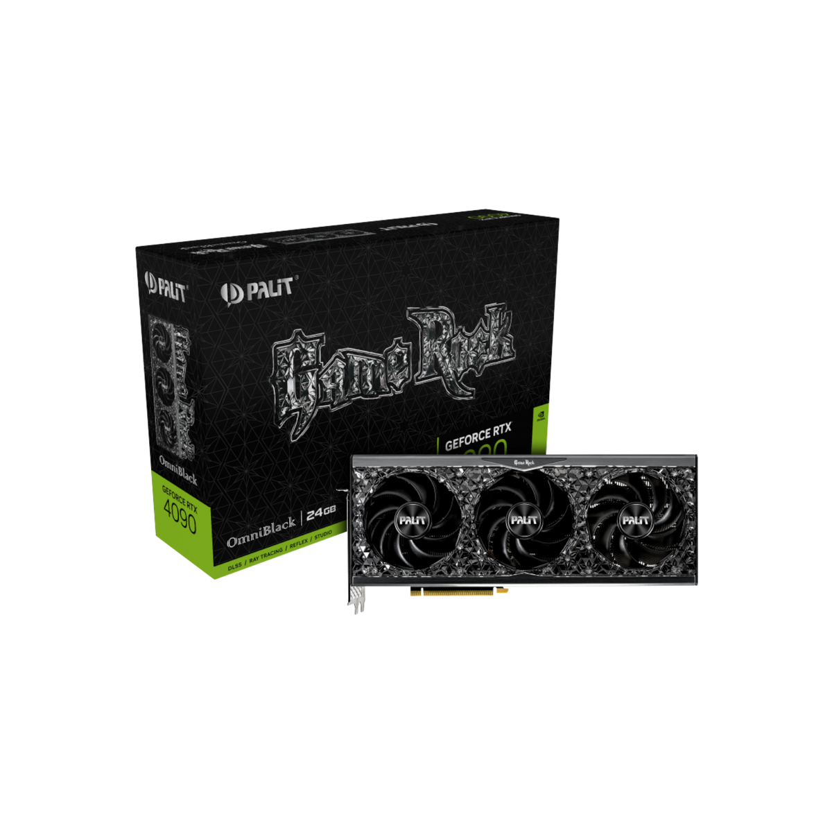 Karta graficzna Palit GeForce RTX 4090 GameRock OmniBlack 24GB GDDR6X.