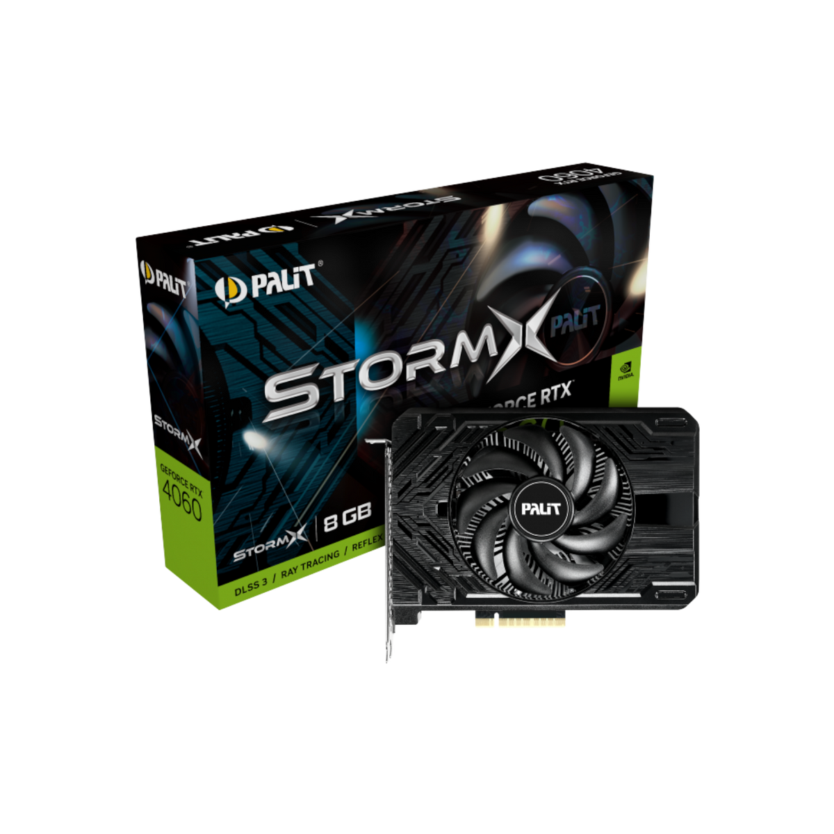 Karta graficzna Palit GeForce RTX 4060 StormX 8GB GDDR6.