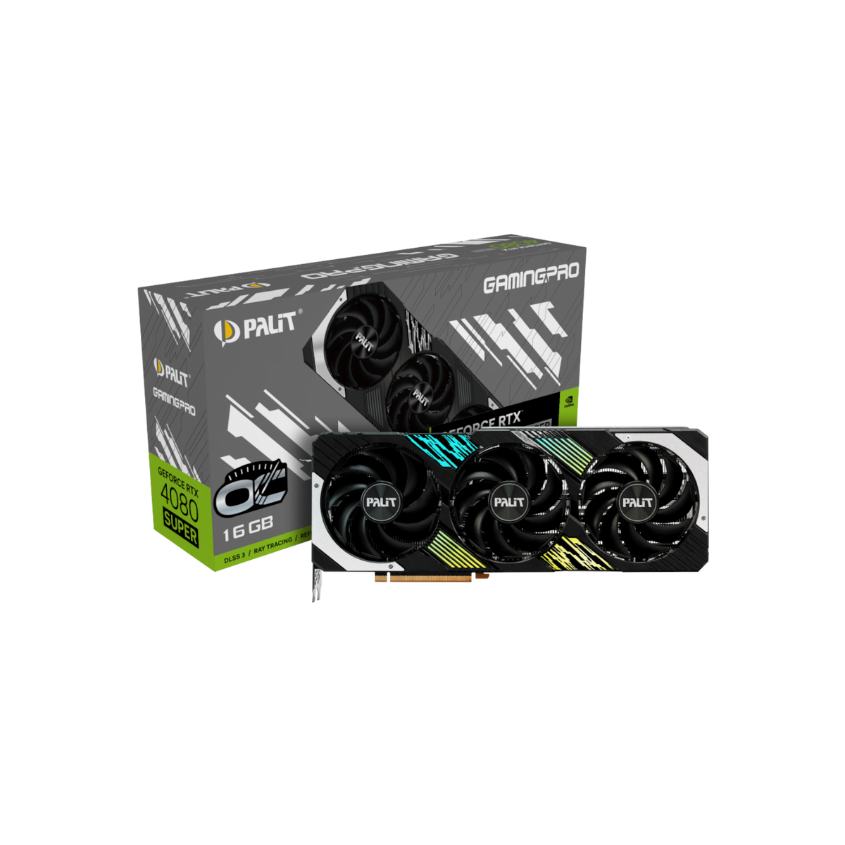 Karta graficzna Palit GeForce RTX 4080 SUPER GamingPro OC 16GB GDDR6X.