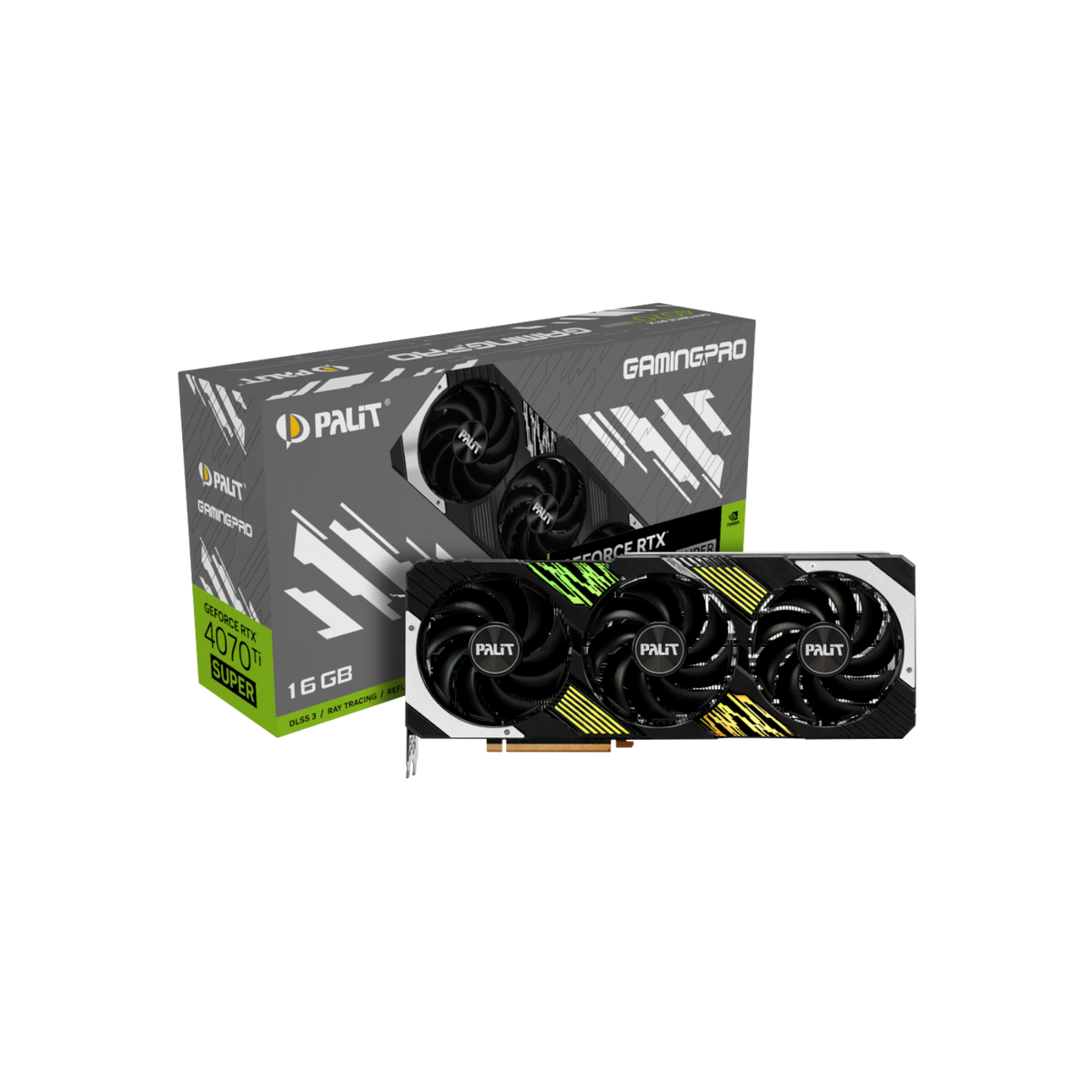 Karta graficzna Palit GeForce RTX 4070 Ti SUPER GamingPro 16GB GDDR6X.