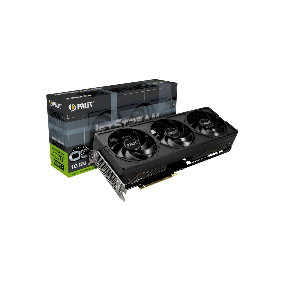Karta graficzna Palit RTX 4070 Ti SUPER JetStream OC 16GB GDDR6X.
