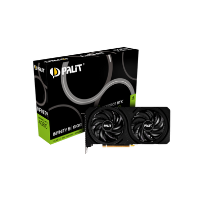 Karta graficzna Palit GeForce RTX 4060 Infinity 2 8GB GDDR6.