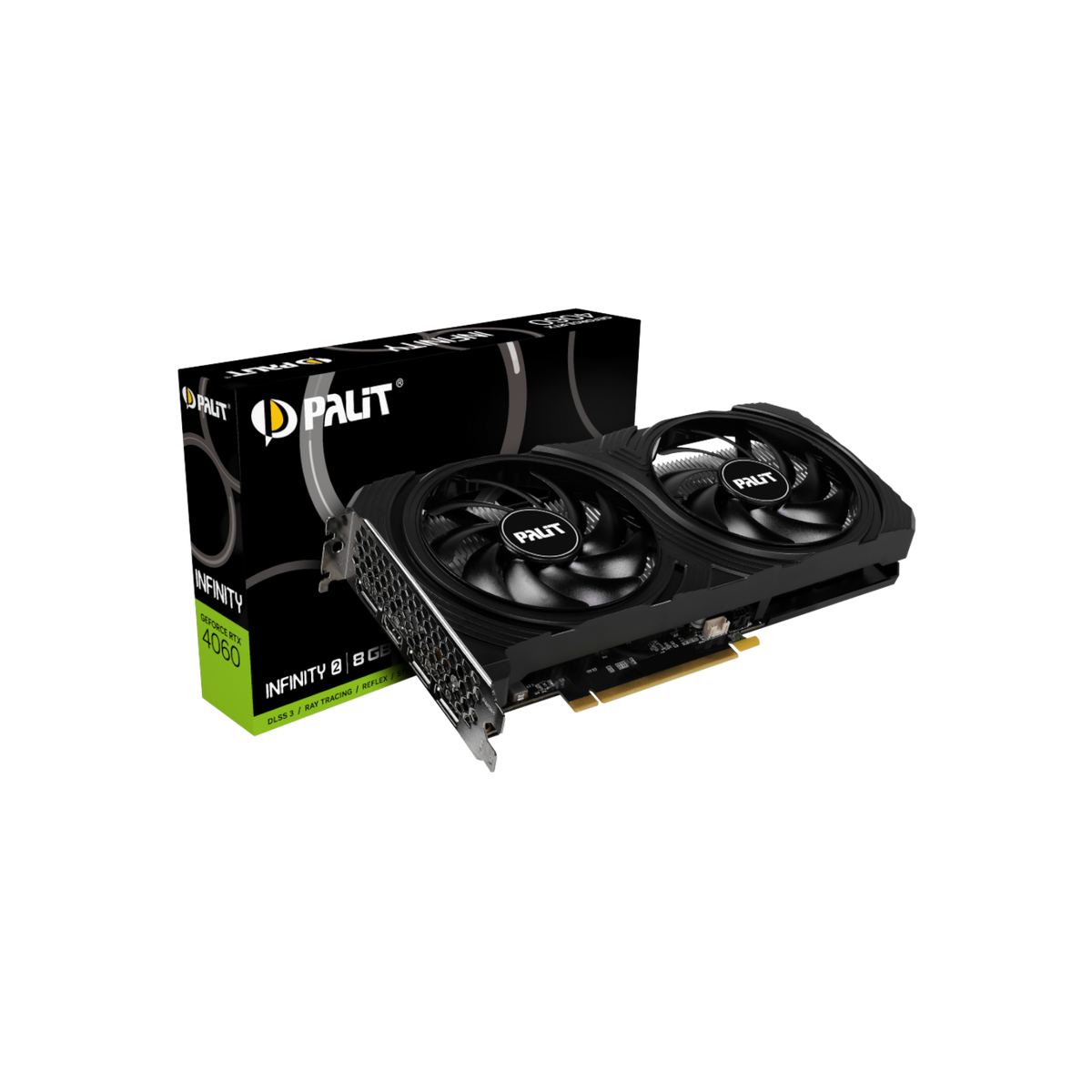 Karta graficzna Palit GeForce RTX 4060 Infinity 2 8GB GDDR6.