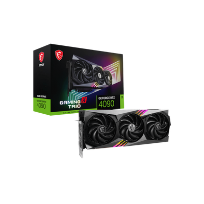 Karta graficzna MSI GeForce RTX 4090 GAMING X TRIO 24GB GDDR6X.