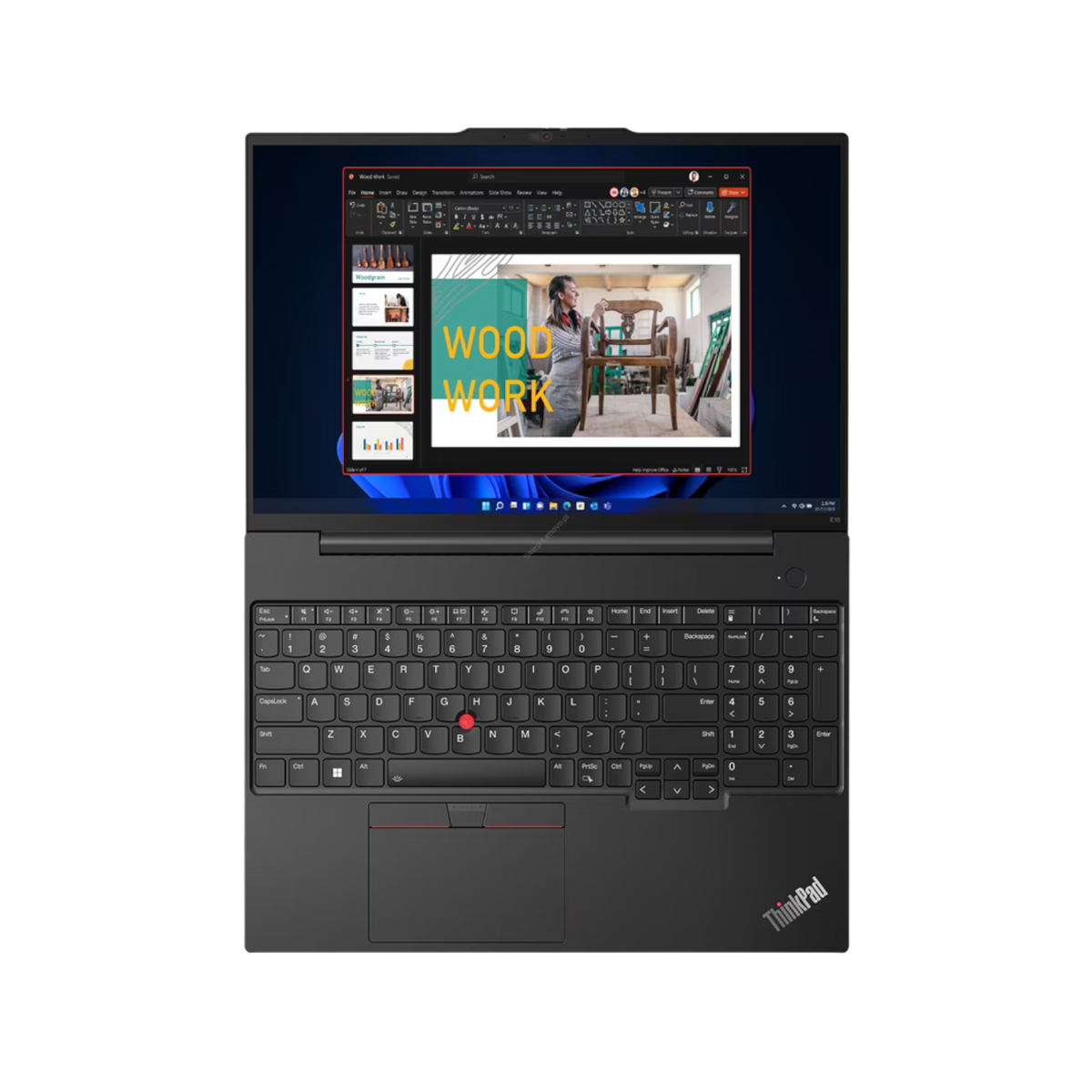 Laptop Lenovo ThinkPad E16 G2 Ultra 5 125H 16" WUXGA 16GB 512GB SSD Windows 11 Pro.