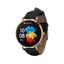 Smartwatch Garett Verona Złoto-czarny skórzany.