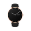 Smartwatch Garett Verona Złoto-czarny skórzany.