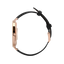 Smartwatch Garett Verona Złoto-czarny skórzany.