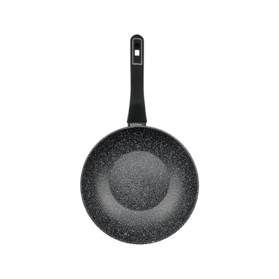 Patelnia wok VINZER MARMO INDUCTION LINE 28 cm 50418 Aluminium