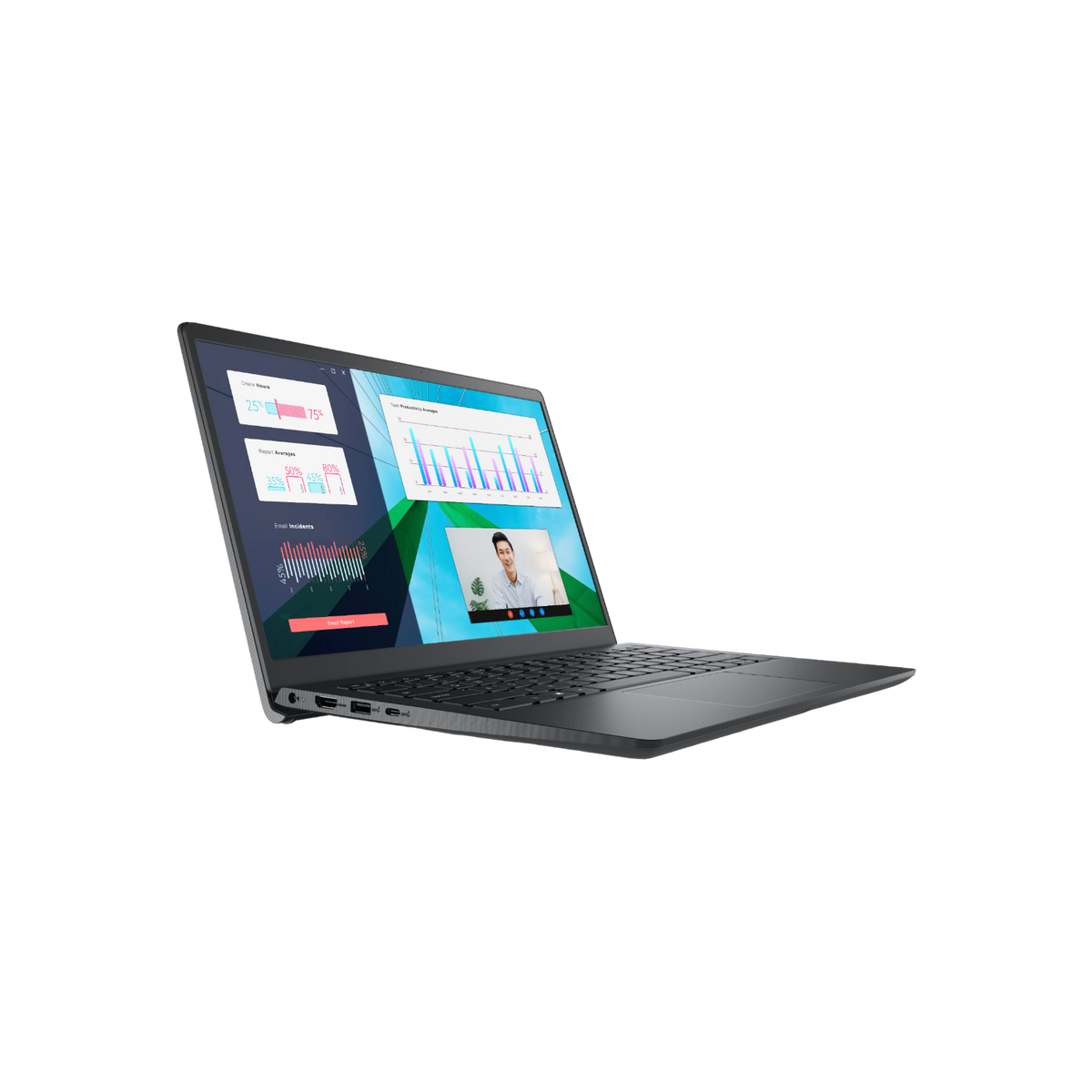 Laptop Dell Vostro 3430 i5-1335U 14" WUXGA 8GB 256GB SSD Windows 11 Pro.