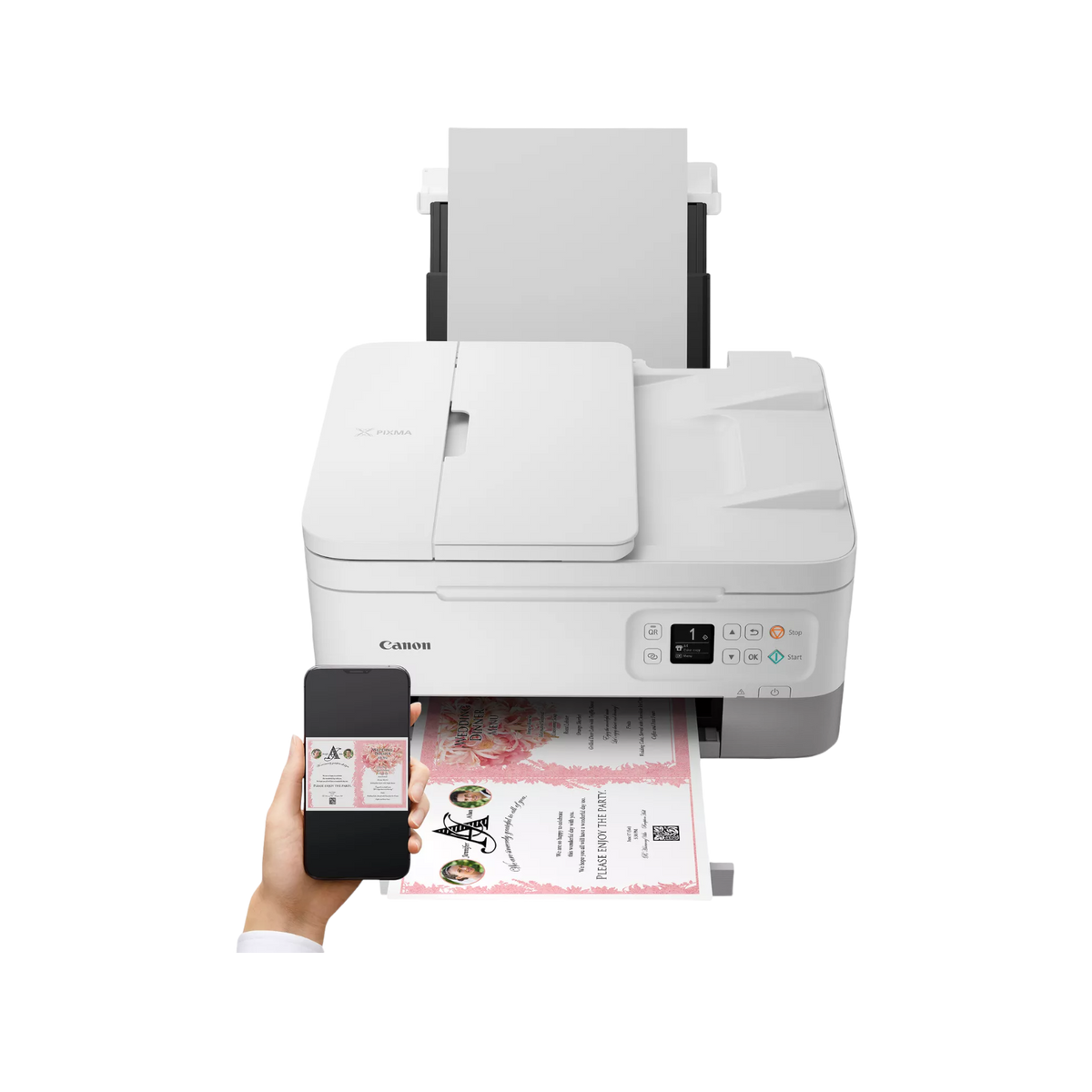 Urządzenie wielofunkcyjne atramentowe Canon Pixma TS7451a Biały.