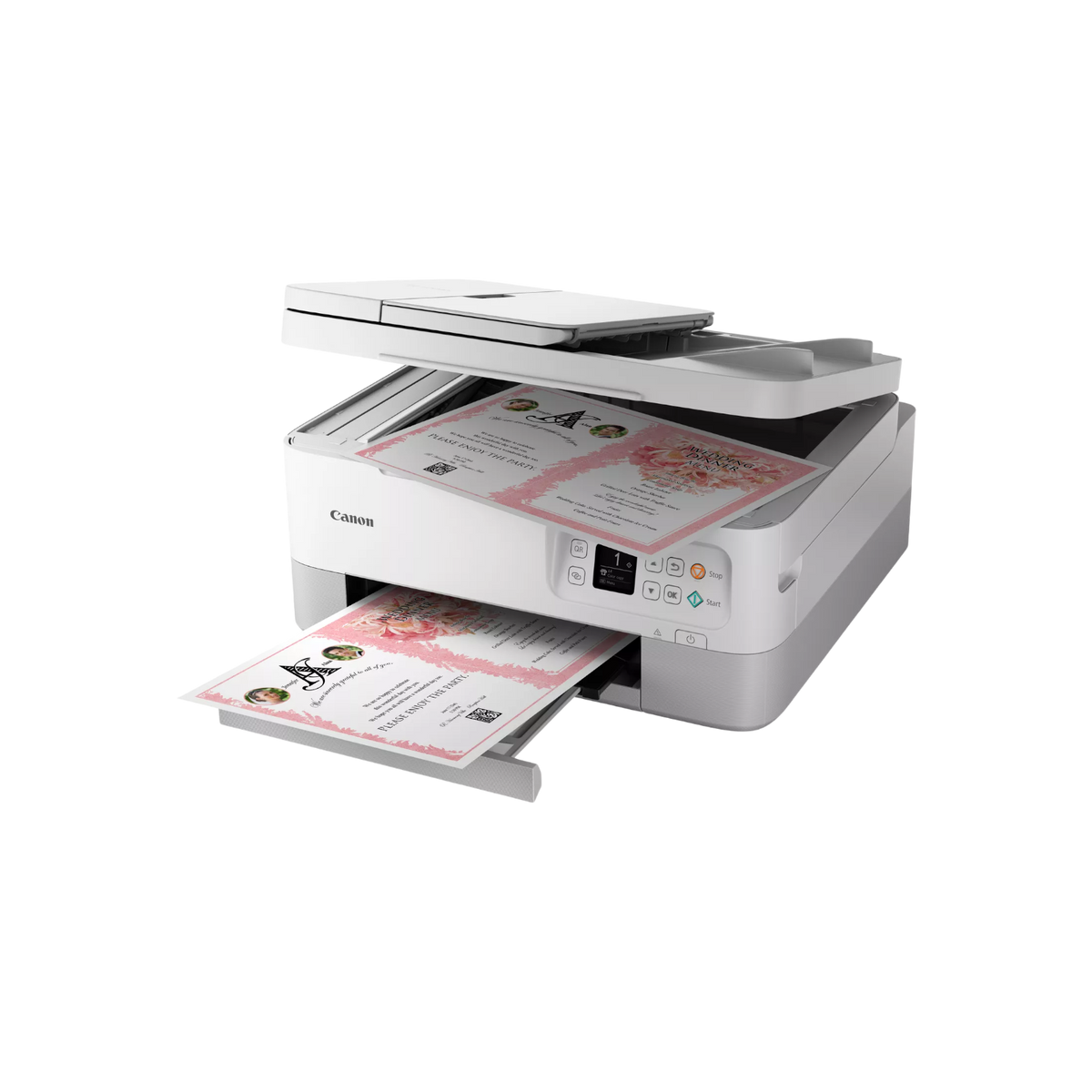 Urządzenie wielofunkcyjne atramentowe Canon Pixma TS7451a Biały.
