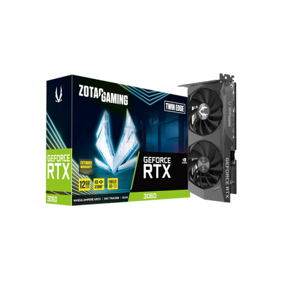 Karta graficzna ZOTAC GAMING GeForce RTX 3060 Twin Edge 12GB GDDR6.