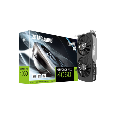 Karta graficzna ZOTAC GAMING GeForce RTX 4060 Twin Edge OC 8GB GDDR6.