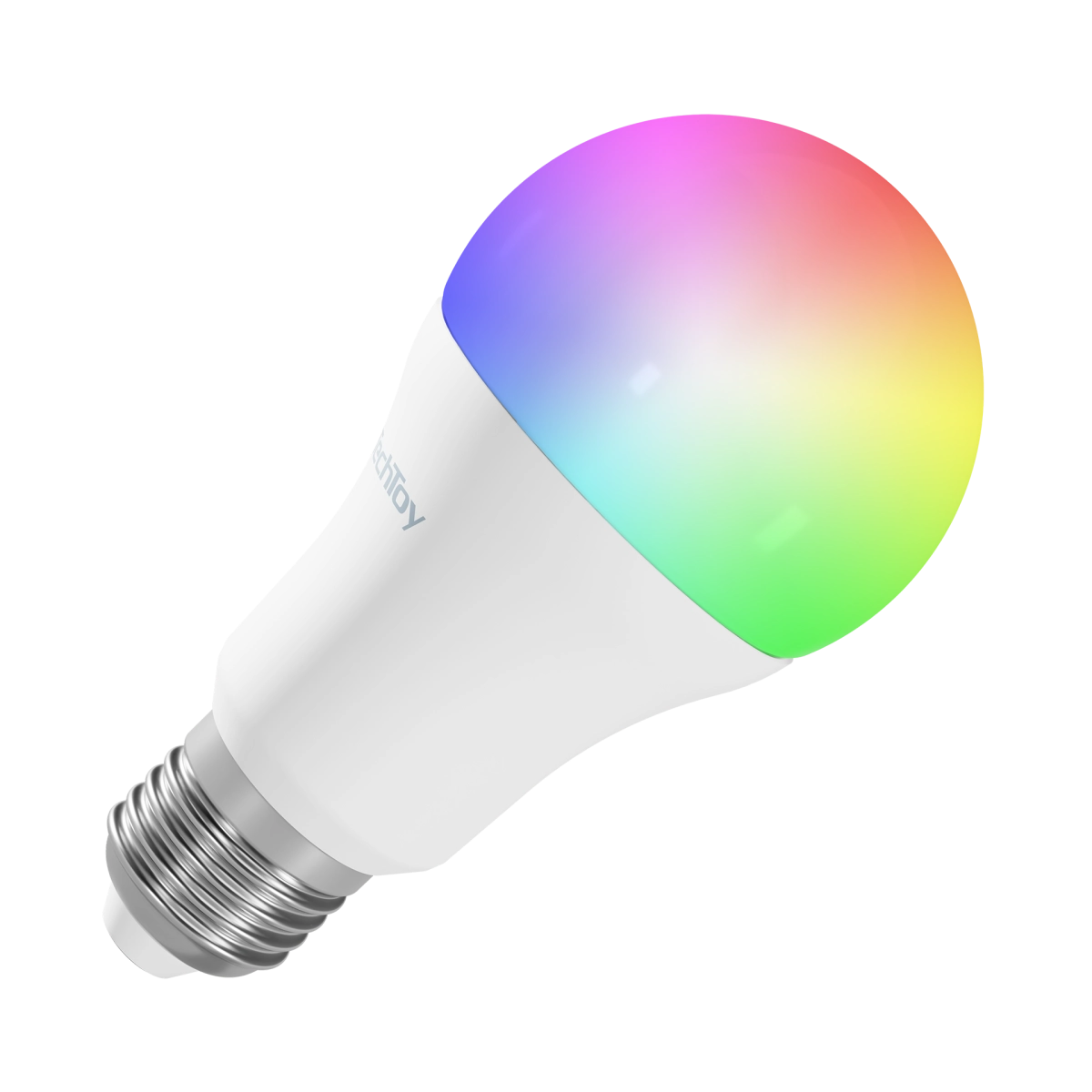 Inteligentna żarówka TechToy Smart Bulb RGB 9W E27 ZigBee.