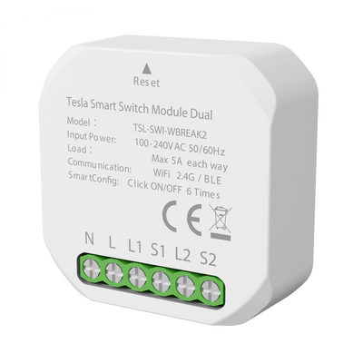 Inteligentny przełącznik Tesla Smart Switch Module Dual.