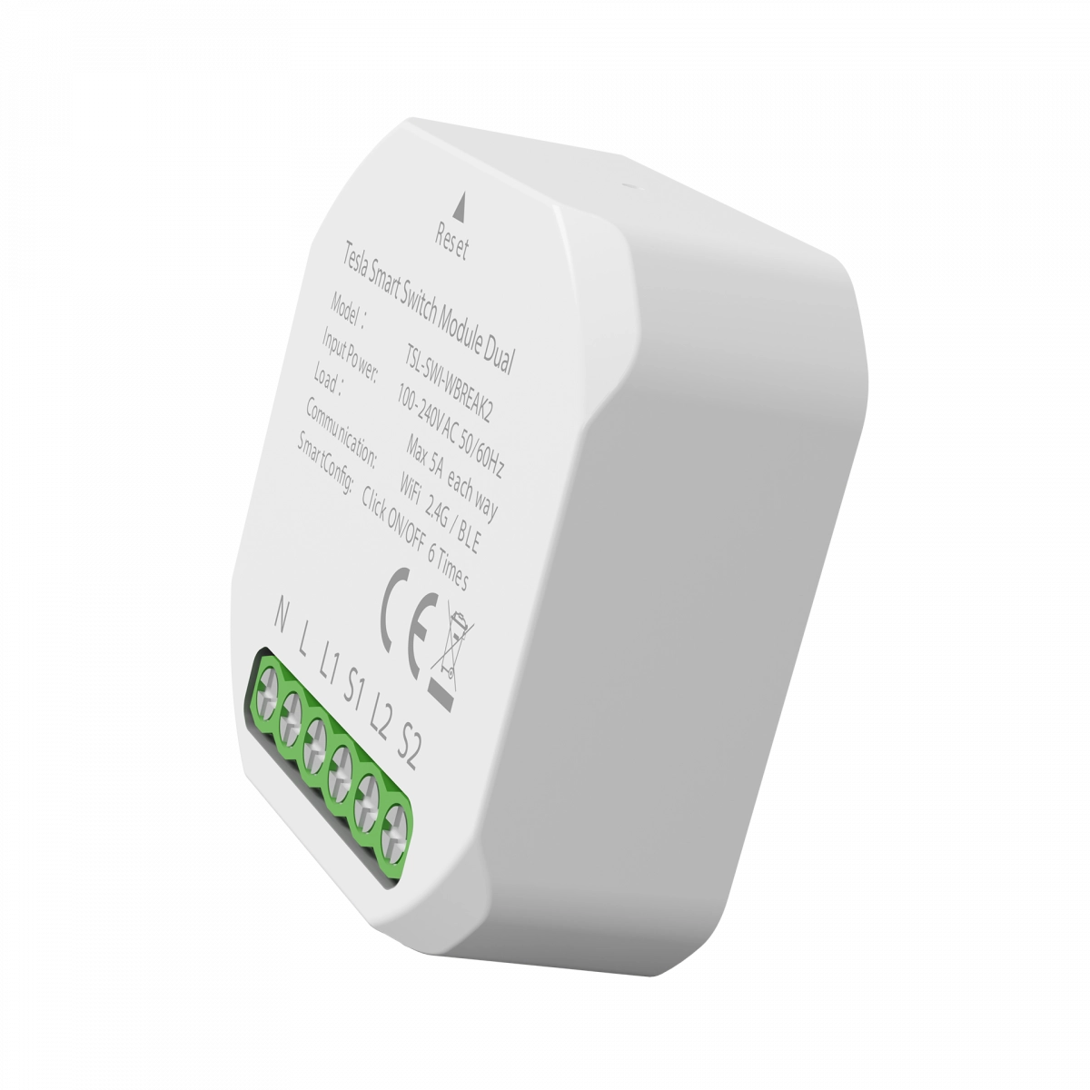 Inteligentny przełącznik Tesla Smart Switch Module Dual.