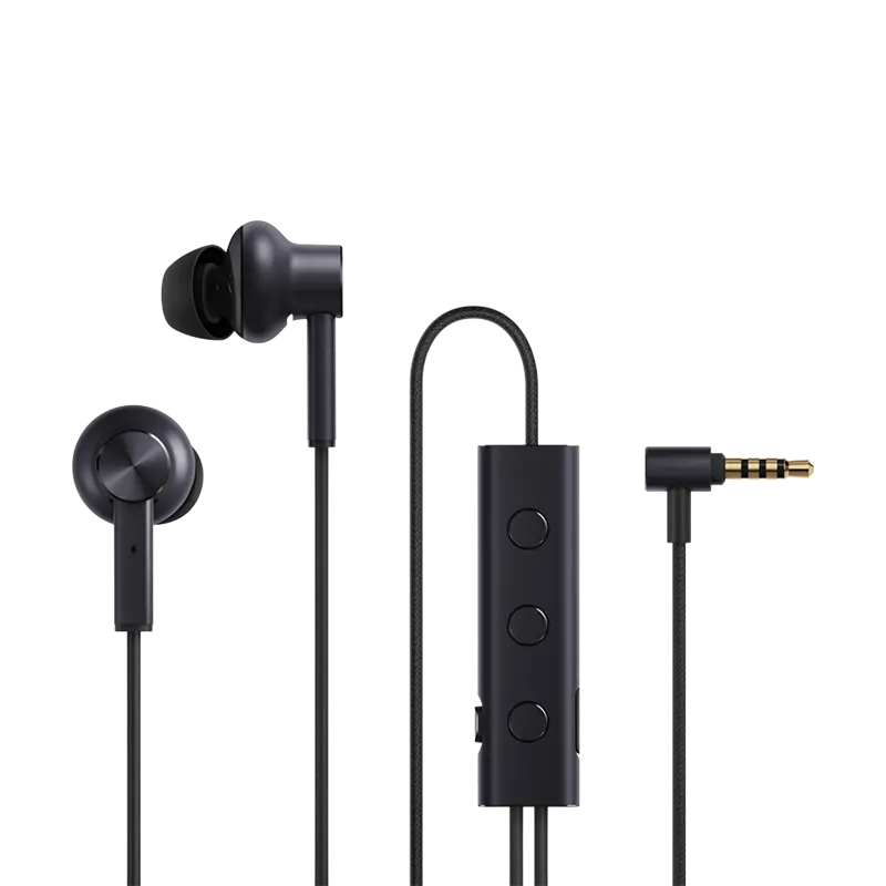 Słuchawki przewodowe Mi Noise Cancelling In-Ear Earphones Black.