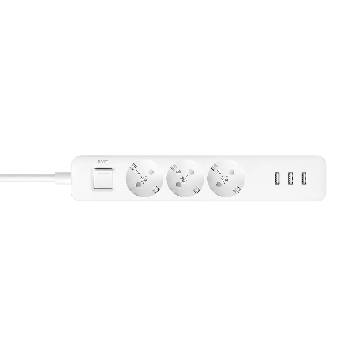 Listwa zasilająca Mi Power Strip (3 Sockets / 3 USB Ports).