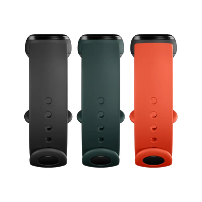 Wymienna opaska Mi Smart Band 5 Strap (3-pack) (Black, Orange, Cyan).