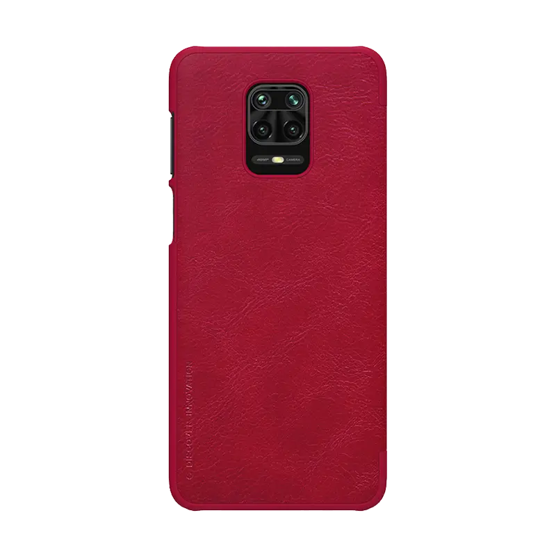 Etui Skórzane etui ochronne do Redmi Note 9 Pro / Note 9S.