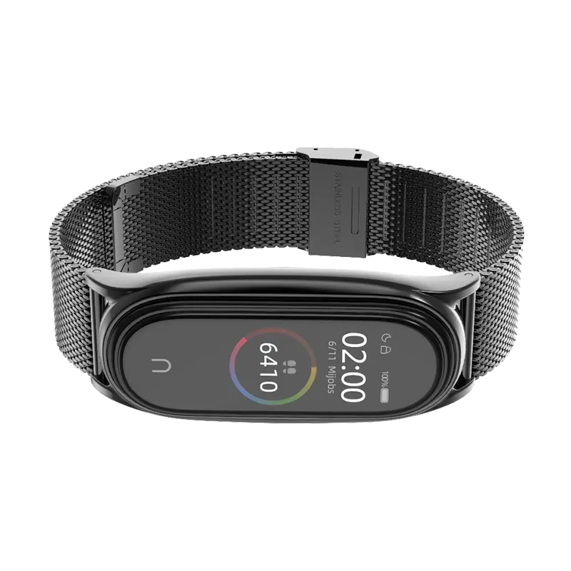 Stalowa bransoletka TechProtect do Mi Smart Band 5/6.