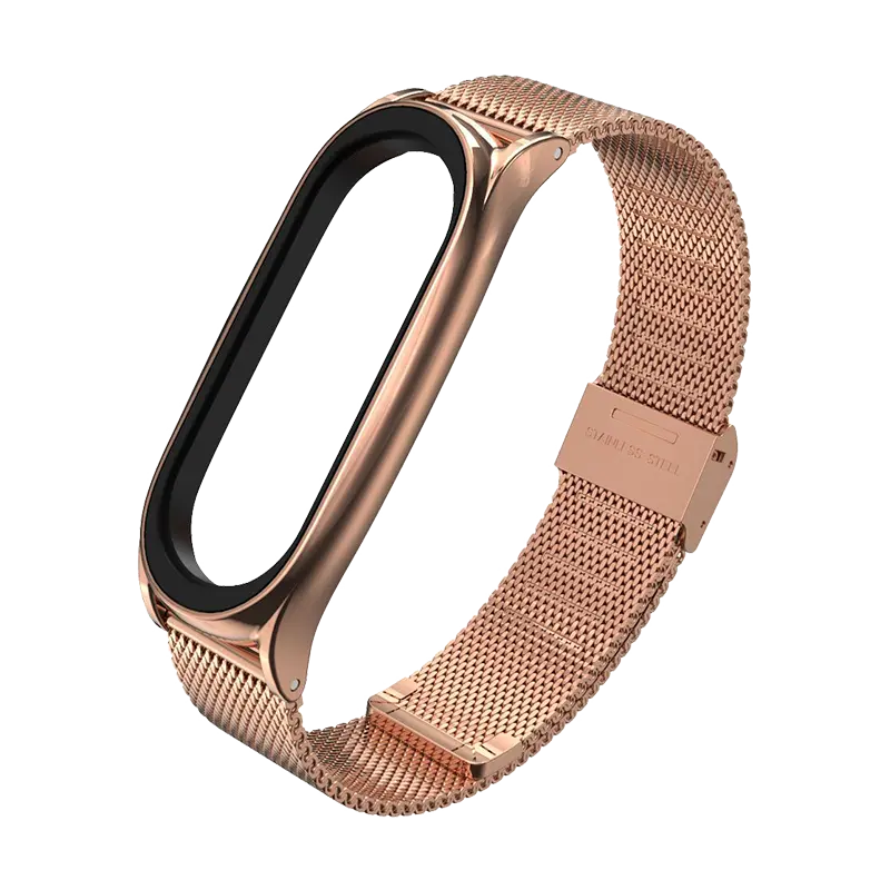 Stalowa bransoletka TechProtect do Mi Smart Band 5/6.