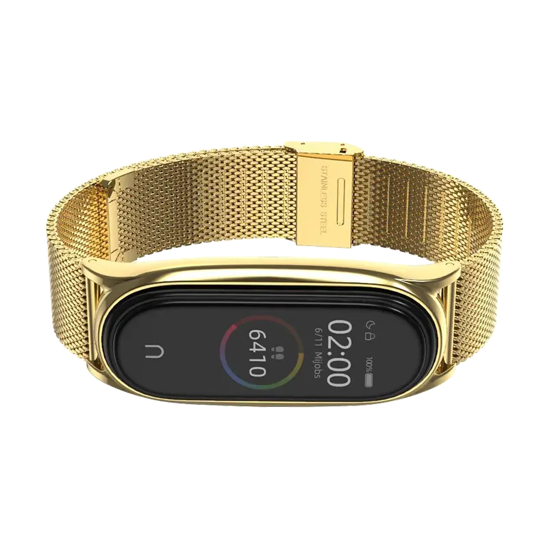 Stalowa bransoletka TechProtect do Mi Smart Band 5/6.