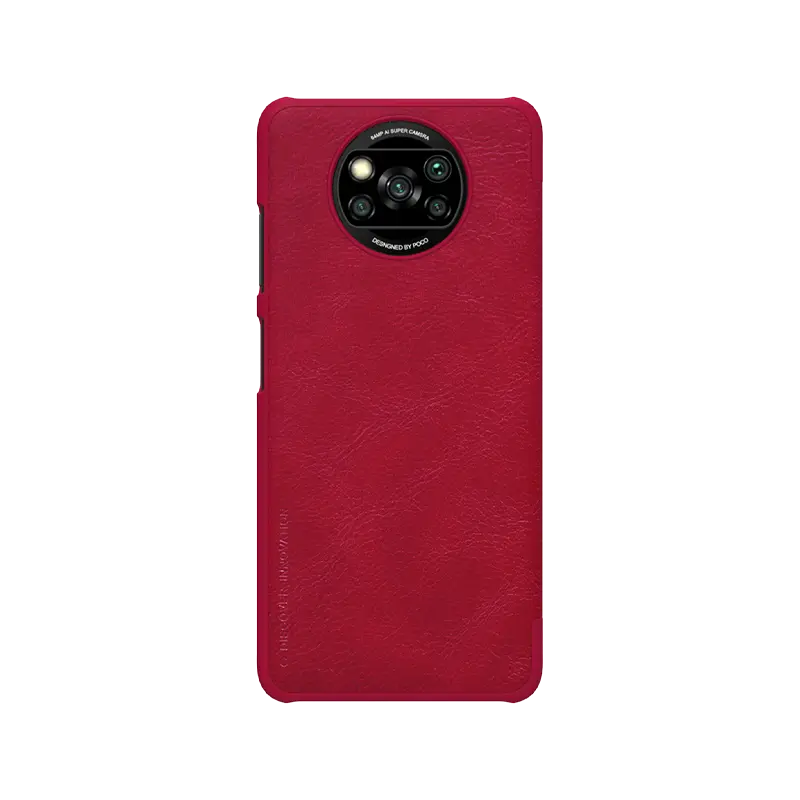 Etui Skórzane etui ochronne do POCO X3.
