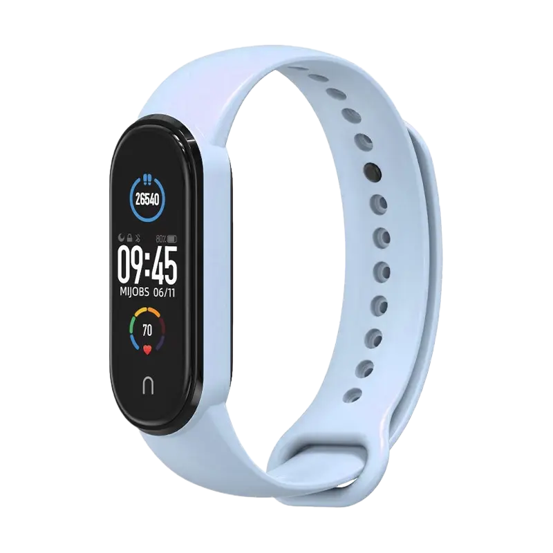 Wymienna gumowa opaska TechProtect do Mi Smart Band 5/6/7.